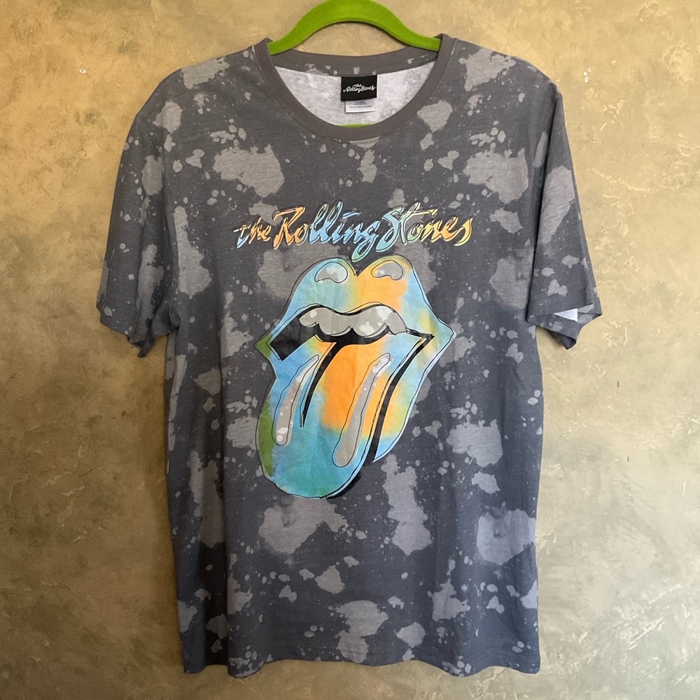 The Rolling Stones Graphic Patterned Band Tee